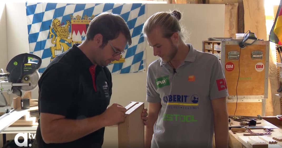 Florian Langenmair und Johannes Bänsch bei den World Skills 2019