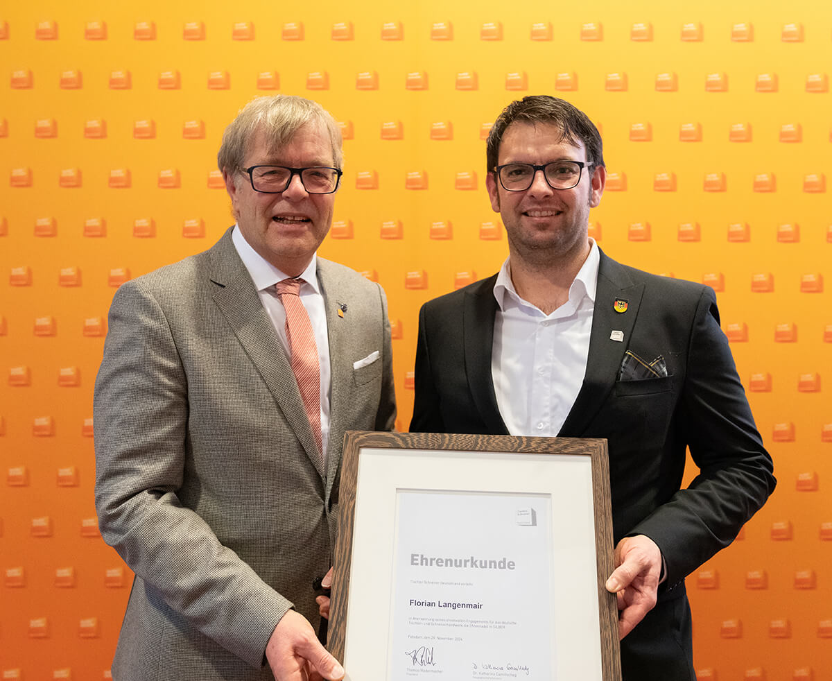 Schreinerei Langenmair Gewinn Goldmedaille 2026